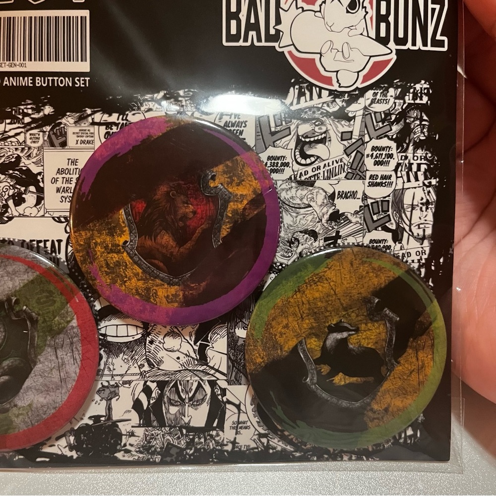 ⚡️ Harry Potter 4pc Button Set - Picture 3 of 4